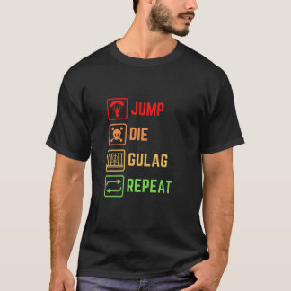 Camiseta Gulag Warzone Gamer Call King Hetero