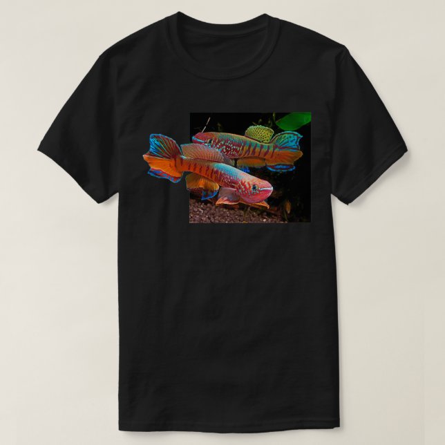 Camiseta Gularis Killifish (Frente do Design)