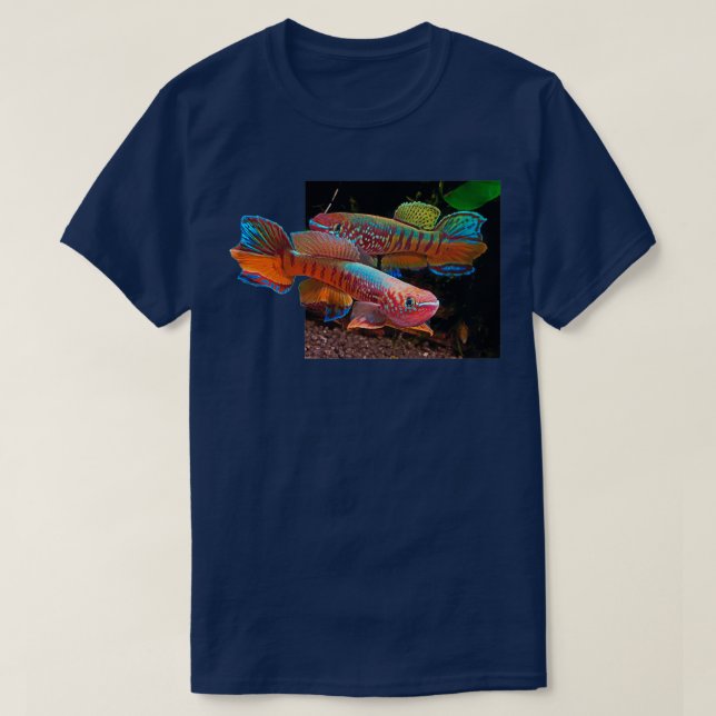 Camiseta Gularis Killifish (Frente do Design)