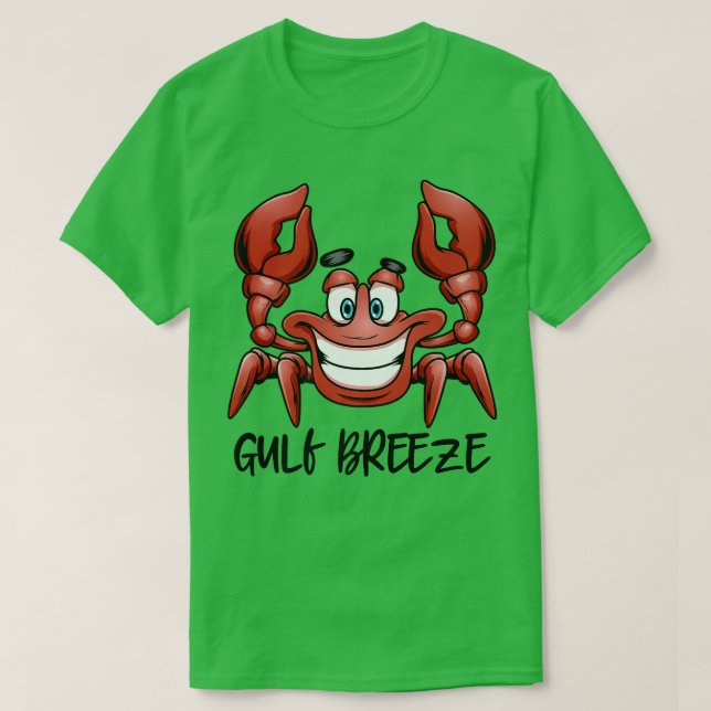 Camiseta Gulf Breeze Florida Beach Family Vacation Group Tr (Frente do Design)