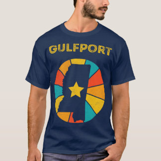 Camiseta Gulfport Mississipi Vintage angustiou Souvenir 1