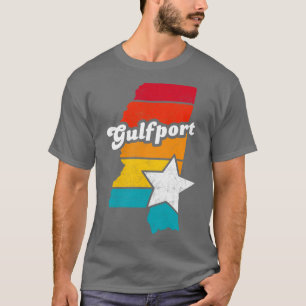 Camiseta Gulfport Mississipi Vintage angustiou Souvenir 2