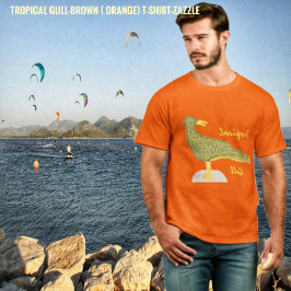 Camiseta Gull-Brown tropical