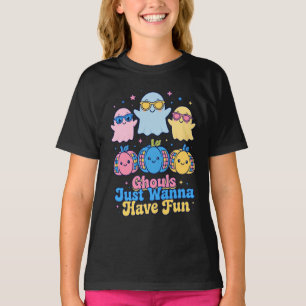Camiseta Gulosos Só Querem se Divertir Disco Fantasma Abóbo
