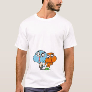 Camiseta gumball e darwin