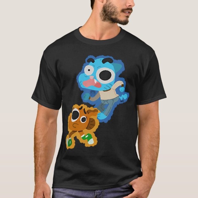 Camiseta Gumball e Darwin (Frente)