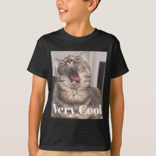 Camiseta Gumbus Muito Legal Meme de Gato Divertido Amantes
