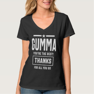 Camiseta Gumma, você é o melhor! Mãe vovó presente