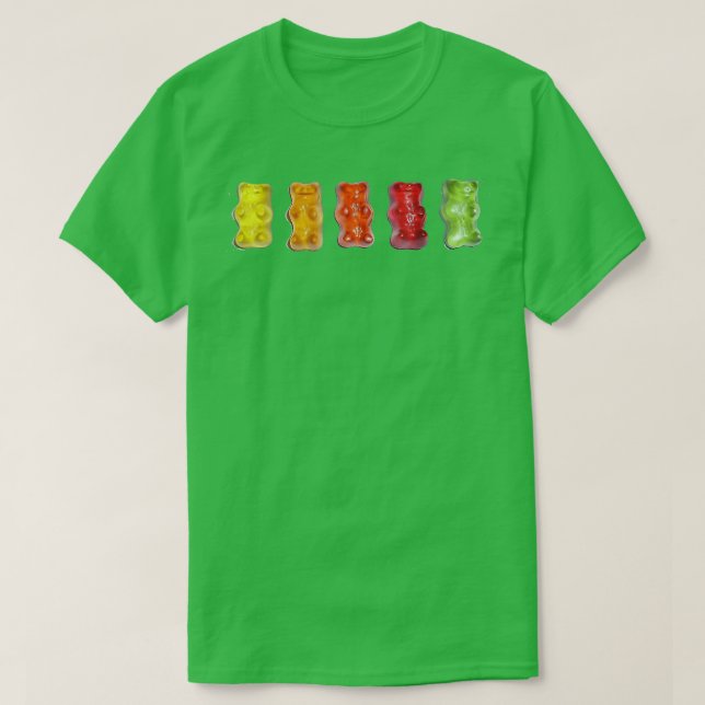 Camiseta Gummy Bear Candy  (Frente do Design)