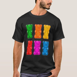 Camiseta Gummy Bears para adultos e jovens
