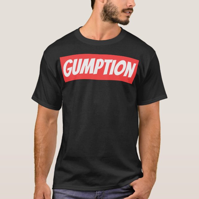 Camiseta Gumption (Frente)