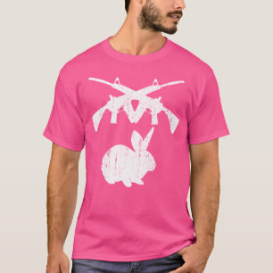 Camiseta Gun Bunny Ar-15 Rifles Hunter Competitive Shooter