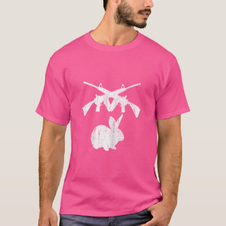 Camiseta Gun Bunny Ar-15 Rifles Hunter Competitive Shooter