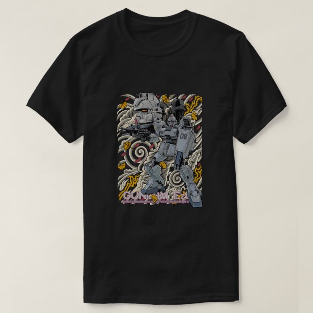 Camiseta GUNDAM EZ8 Clássico (Frente do Design)
