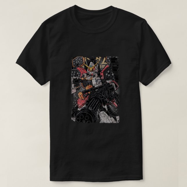 Camiseta GUNDAM HEAVYARMS Classic (Frente do Design)