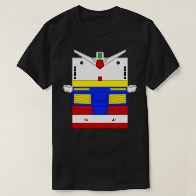Camiseta Gundam T-shirt (Frente do Design)