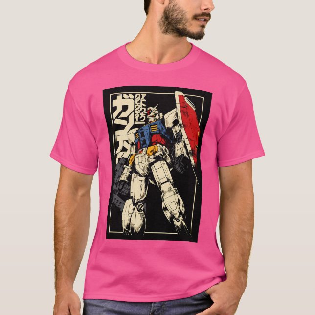Camiseta Gundam Vintage (Frente)