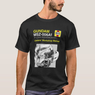 Camiseta Gundam Zeta Plus - Manual do Proprietário Essencia