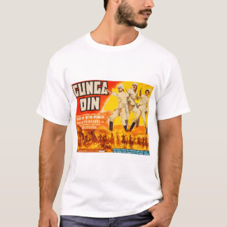 Camiseta Gunga Din T-ShirtGunga Din Movie Poster