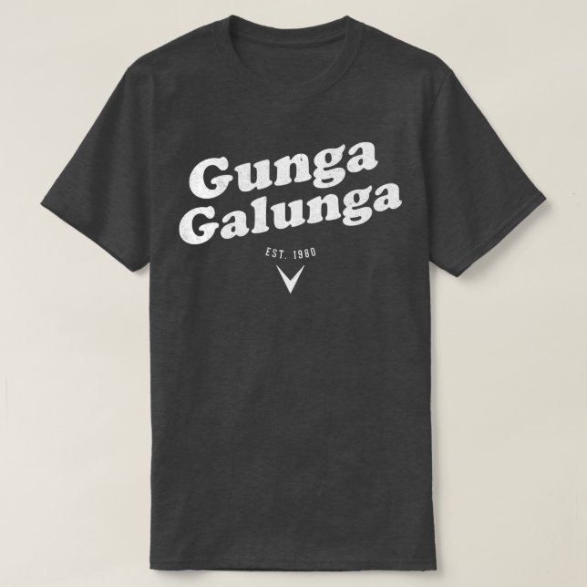 Camiseta Gunga Galunga Est 1980 (Frente do Design)