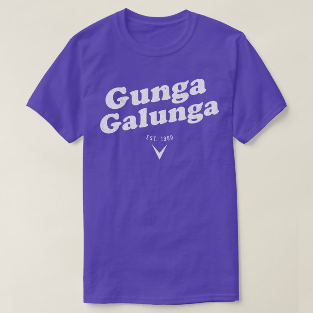 Camiseta Gunga Galunga Est 1980 (Frente do Design)