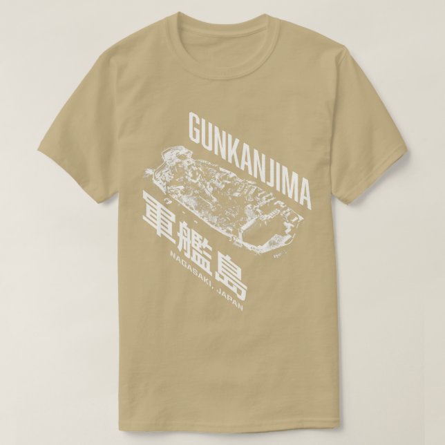 Camiseta Gunkanjima (Frente do Design)
