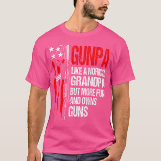 Camiseta Gunpa Como Um Avô Normal Mas Mais Divertido Possui