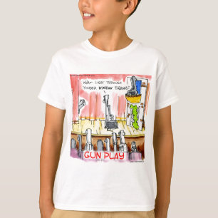 Camiseta GunPlay Desenho Engraçado