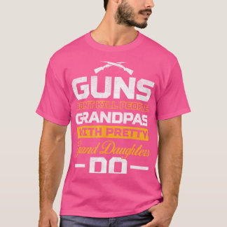 Camiseta Guns Dont Matar Avós com Filha Grande Bonito