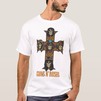 Camiseta Guns N' Roses Appetite for Destruction Skull Cross