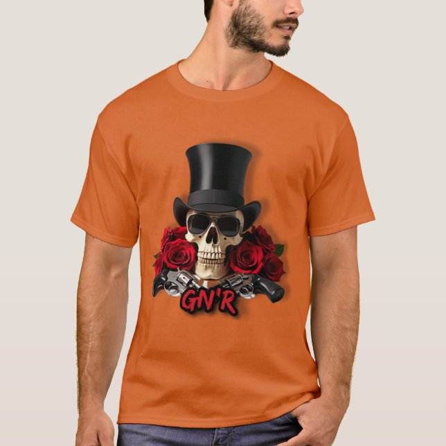 Camiseta Guns N Roses engraçado (Frente)