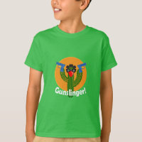 Gunslinger Cactus Design - Kids' HanGLESS® T-