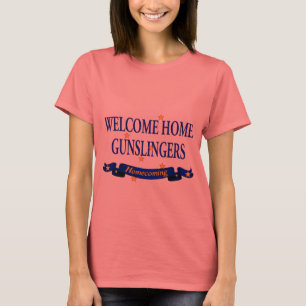 Camiseta Gunslingers Home bem-vindos