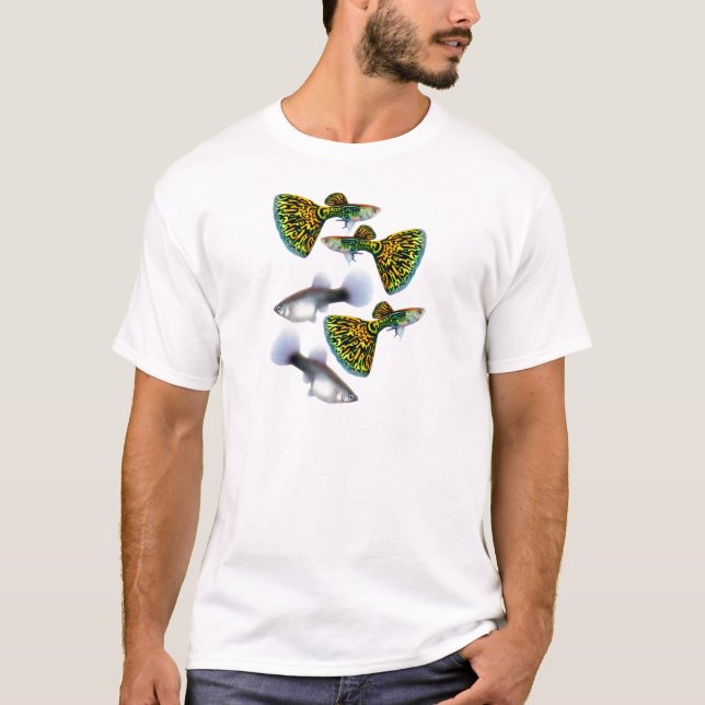 Camiseta Guppies do Fantail (Frente)