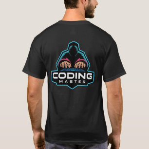 Camiseta Guru de Codificação Cibernética: presentes técnico
