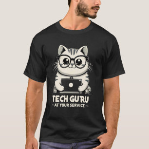 Camiseta Guru de Tecnologia ao Seu Serviço suporte técnico