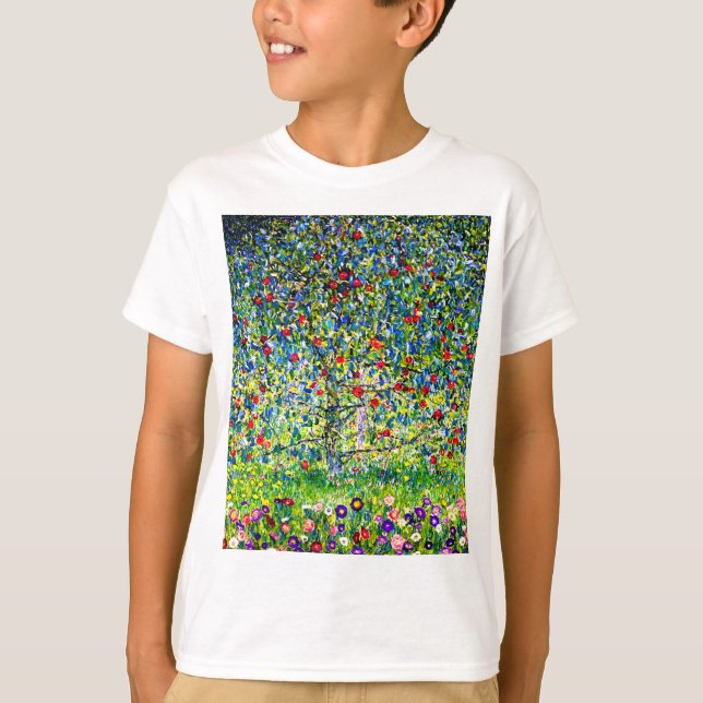Camiseta Gustav Klimt Árvore de Maçã (Frente)
