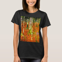 Gustav Klimt Birch Trees
