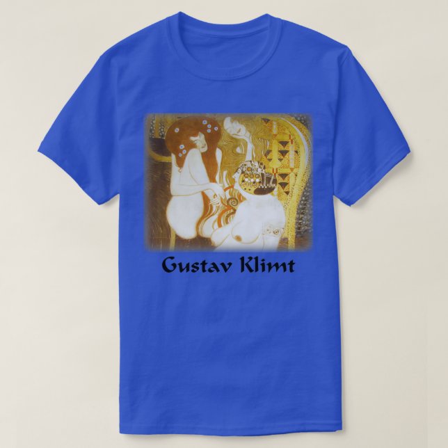 Camiseta Gustav Klimt Debauchery Uncastidade e Excesso (Frente do Design)