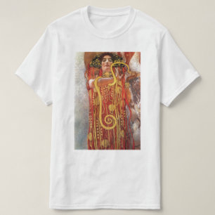 Camiseta Gustav Klimt - Deusa Médica de Higieia