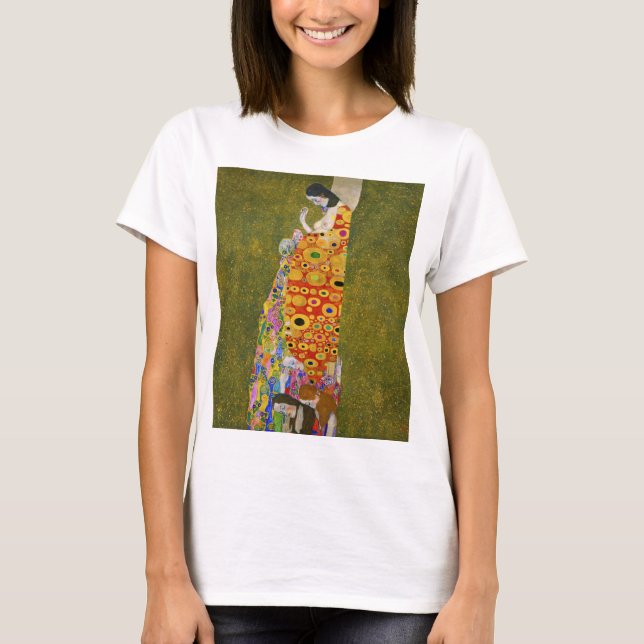 Camiseta Gustav Klimt - Esperança II (Frente)