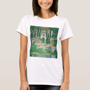Camiseta Gustav Klimt - Igreja em Cassone