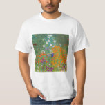 Camiseta Gustav Klimt - Jardim Flor<br><div class="desc">Jardim Flor - Gustav Klimt em 1905-1907</div>