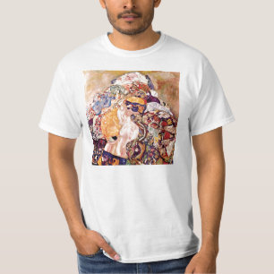 Camiseta Gustav Klimt - O Berço Bebê - Recém-nascido