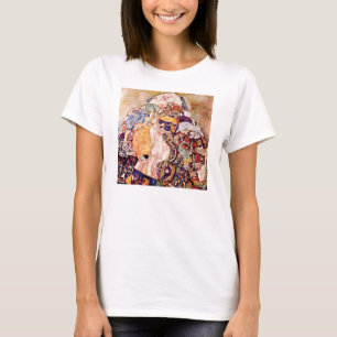 Camiseta Gustav Klimt - O Berço - Recém-Nascido