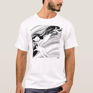 Camiseta Gustav Klimt - Sangue de Peixe Arte Japonesa Surre