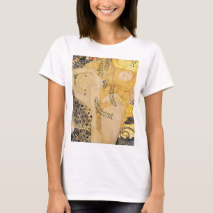 Camiseta Gustav Klimt - Serpentes Aquáticas I