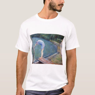 Camiseta Gustave Caillebotte - O Banhista / O Mergulhador