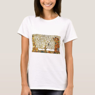 Camiseta Gustavo Klimt - a árvore da pintura da vida