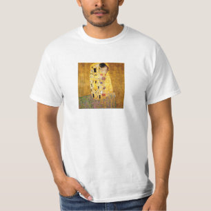 Camiseta Gustavo Klimt o t-shirt do beijo